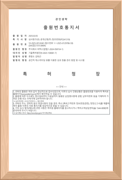 공간적 캐스케이딩 뷰를 이용한 성과 창출 관리 방법 및 시스템